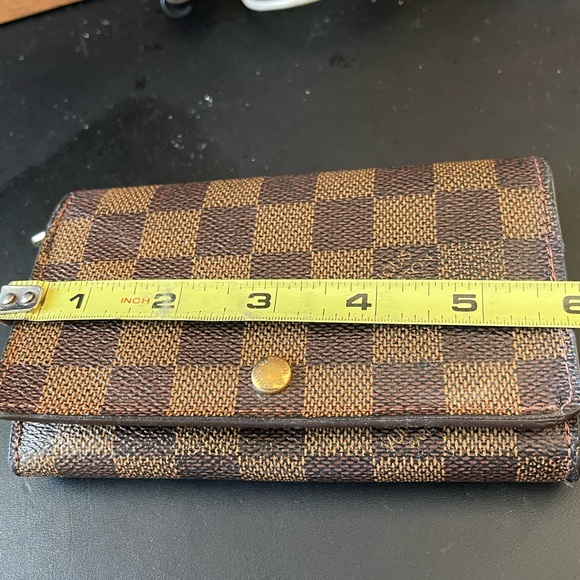 Louis Vuitton Damier Ebene Porte Monnaie Billets Tresor Bilfold Wallet - Picture 6 of 7